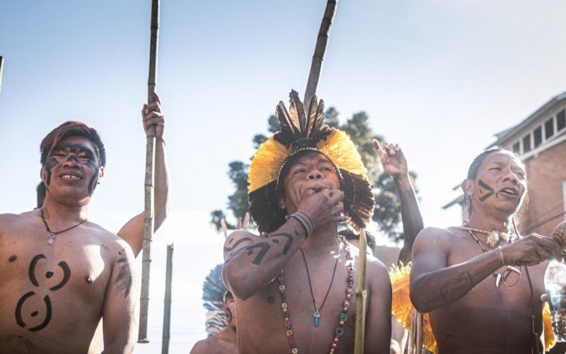 Dança Indígena "Nós somos daqui" será apresentada no domingo, na Vila Joaquina