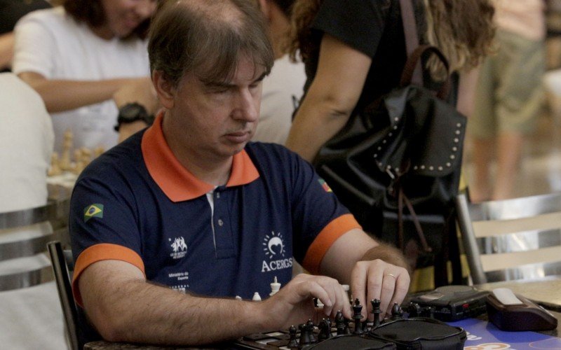 O servidor público Alexandre Conte está focado em ter uma boa participação no circuito
