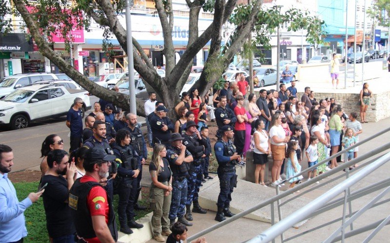 Formatura do Curso de Patrulhamento Tático com Motos da Guarda Municipal de Novo Hamburgo