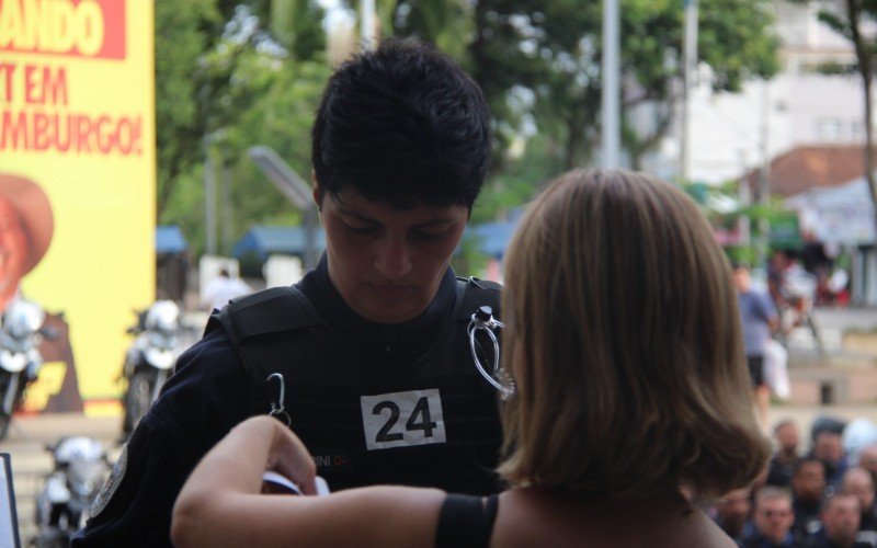 Formatura do Curso de Patrulhamento Tático com Motos da Guarda Municipal de Novo Hamburgo