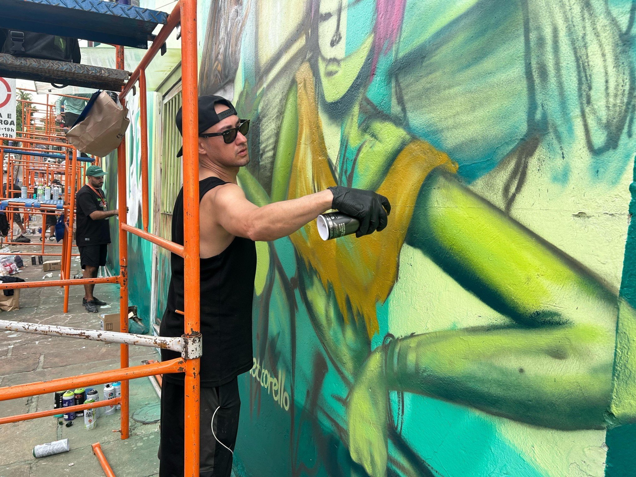 Art Festival transforma Hamburgo Velho em um grande quadro ao ar livre