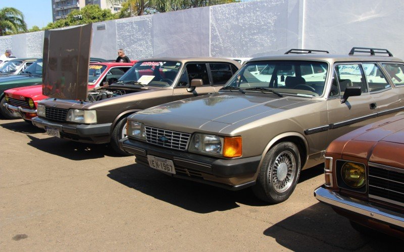 Evento de carros antigos da Chevrolet na Sinoscar