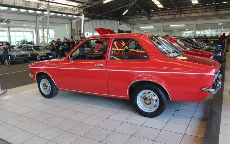 Evento de carros antigos da Chevrolet na Sinoscar