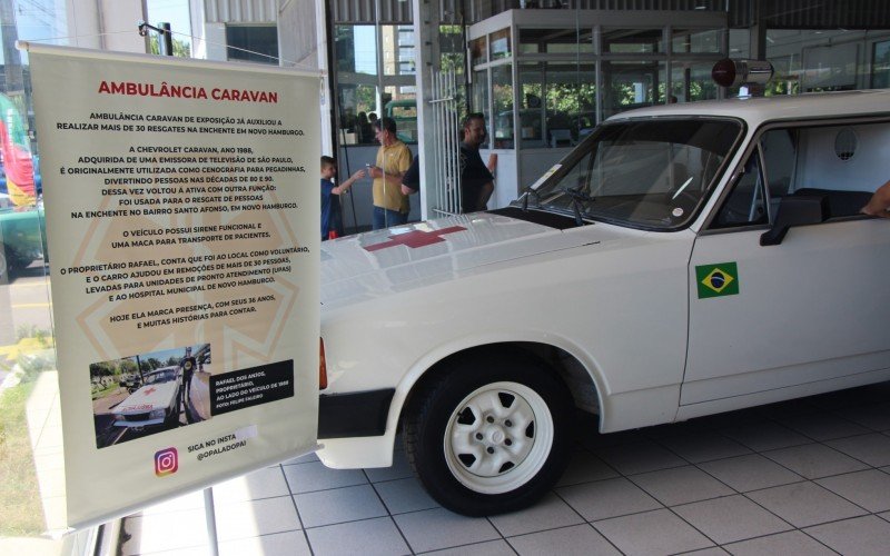 Evento de carros antigos da Chevrolet na Sinoscar