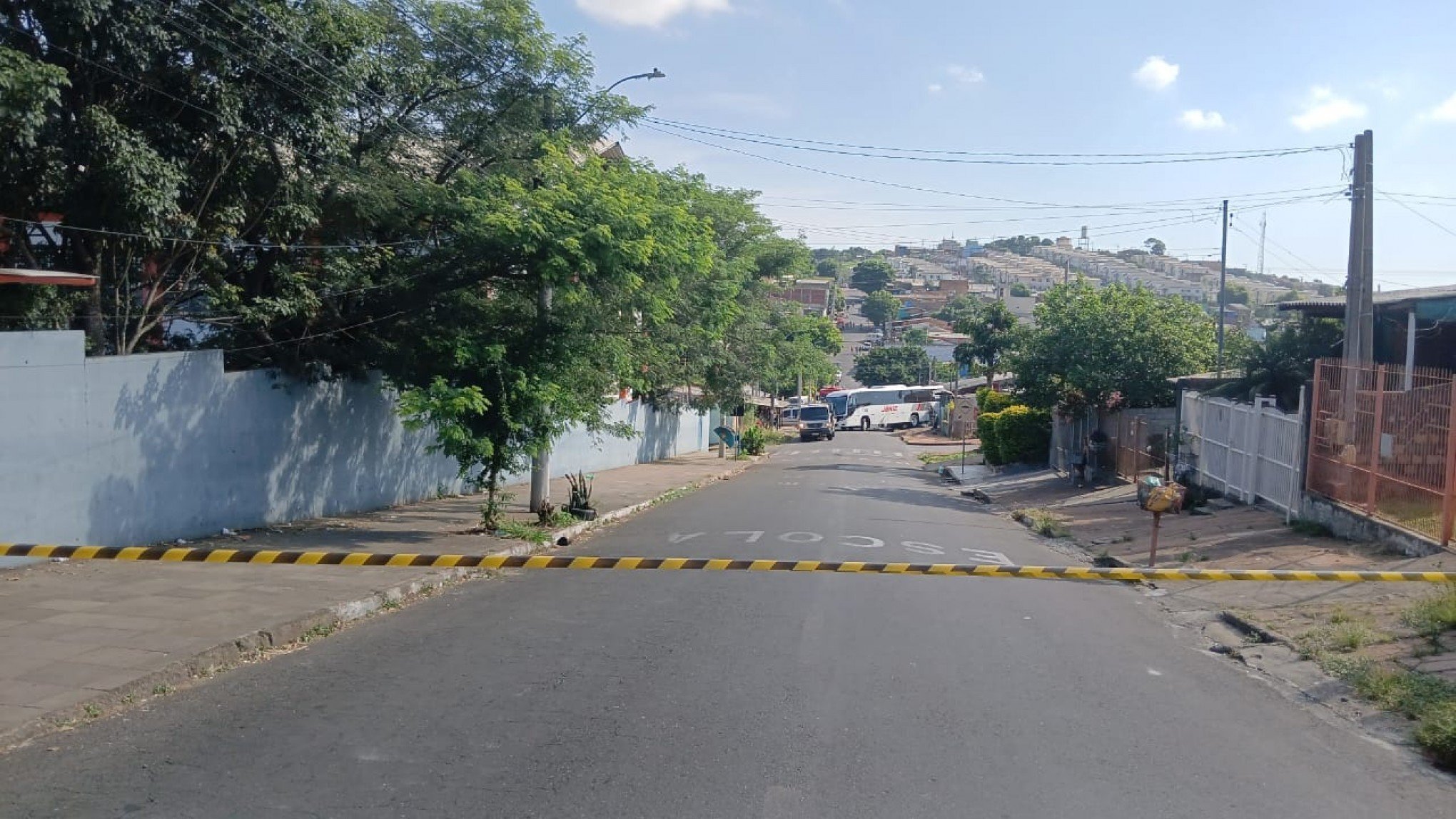 Pai e filha atropelados por ônibus são velados no Vale do Sinos