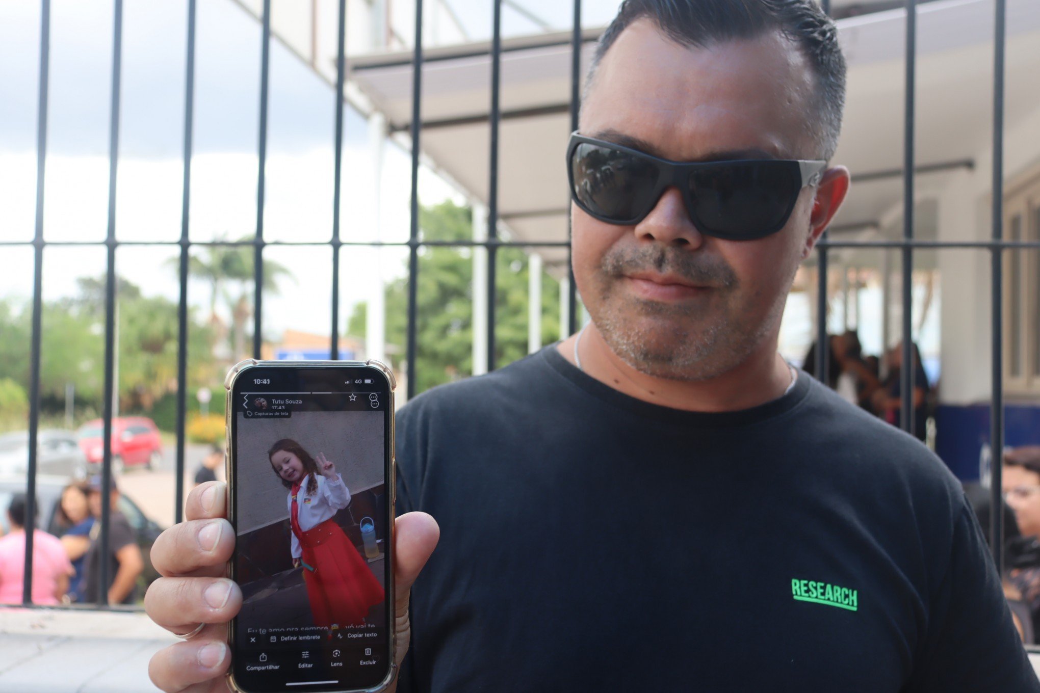 "Estamos de coração partido": Tio fala sobre a dor de perder menina atropelada por ônibus