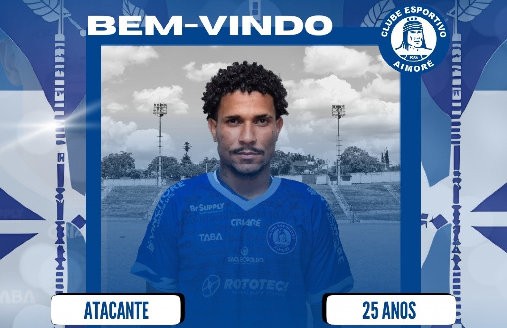 Aimoré fecha com atacante Reninha, 16º reforço do clube