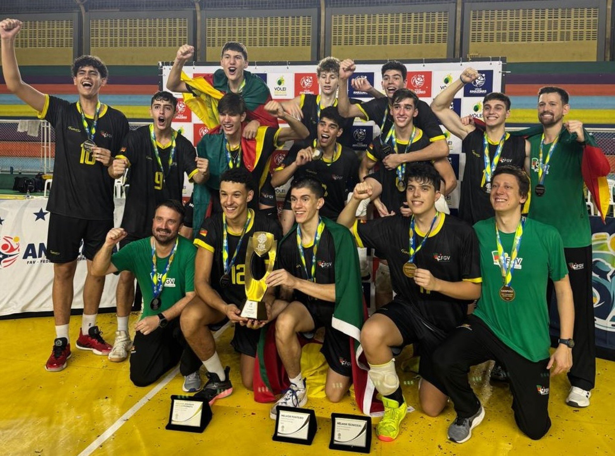 Hamburguense é campeão brasileiro de seleções sub-18