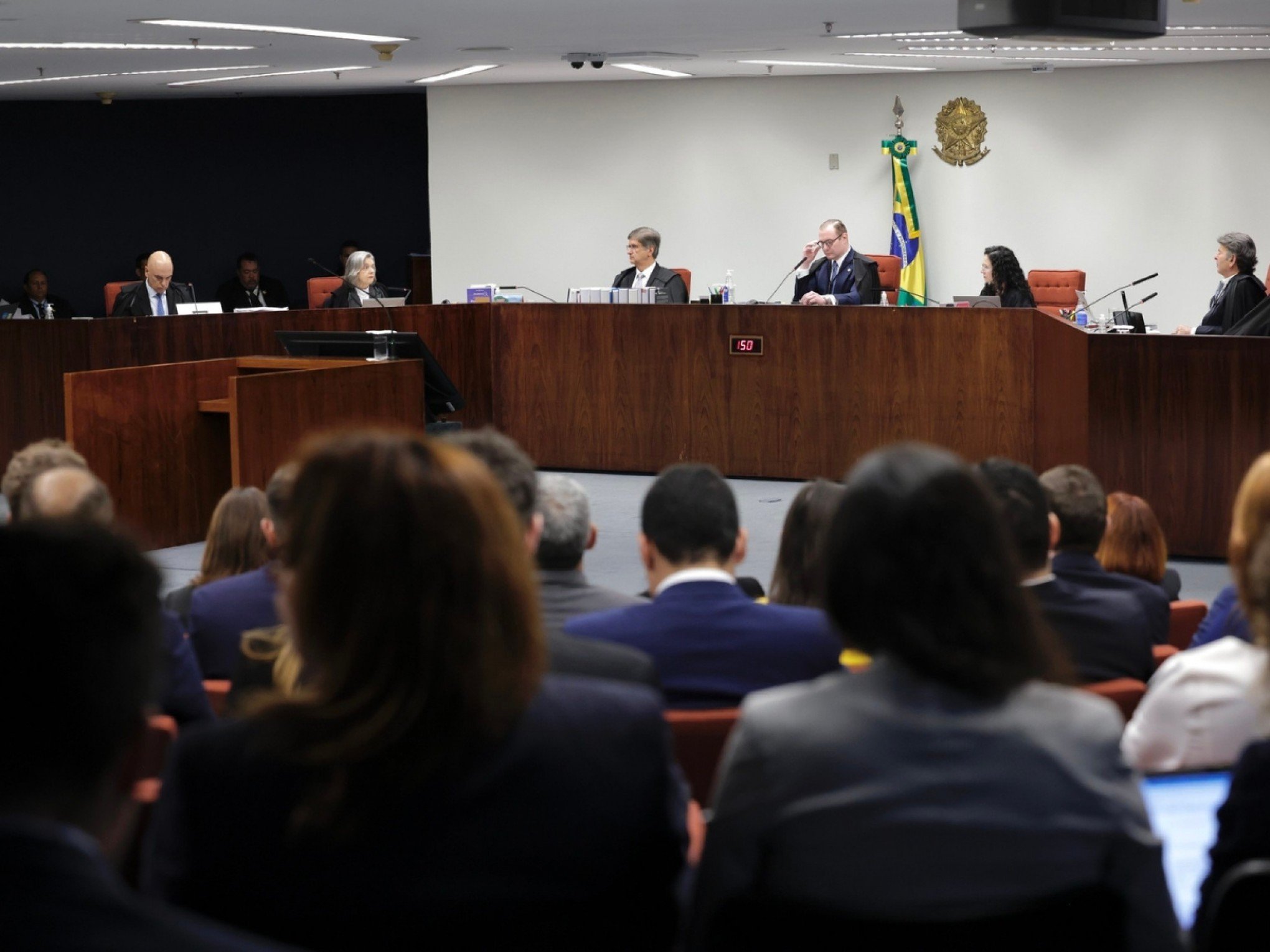 Advogado é detido no julgamento sobre tentativa de golpe após causar tumulto