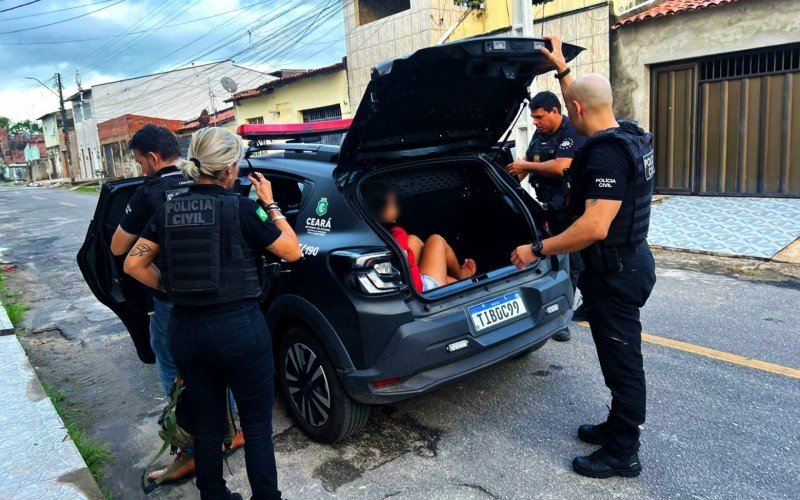 Operação, na manhã desta quinta-feira (27), leva à cadeia suspeitos e desmantela quadrilha que tem estrutura montada no Estado do Ceará