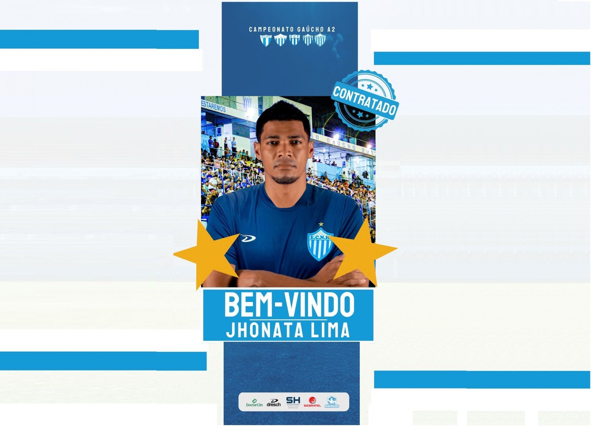 Novo Hamburgo contrata volante Jhonata, ex-Monsoon, para a Divisão de Acesso