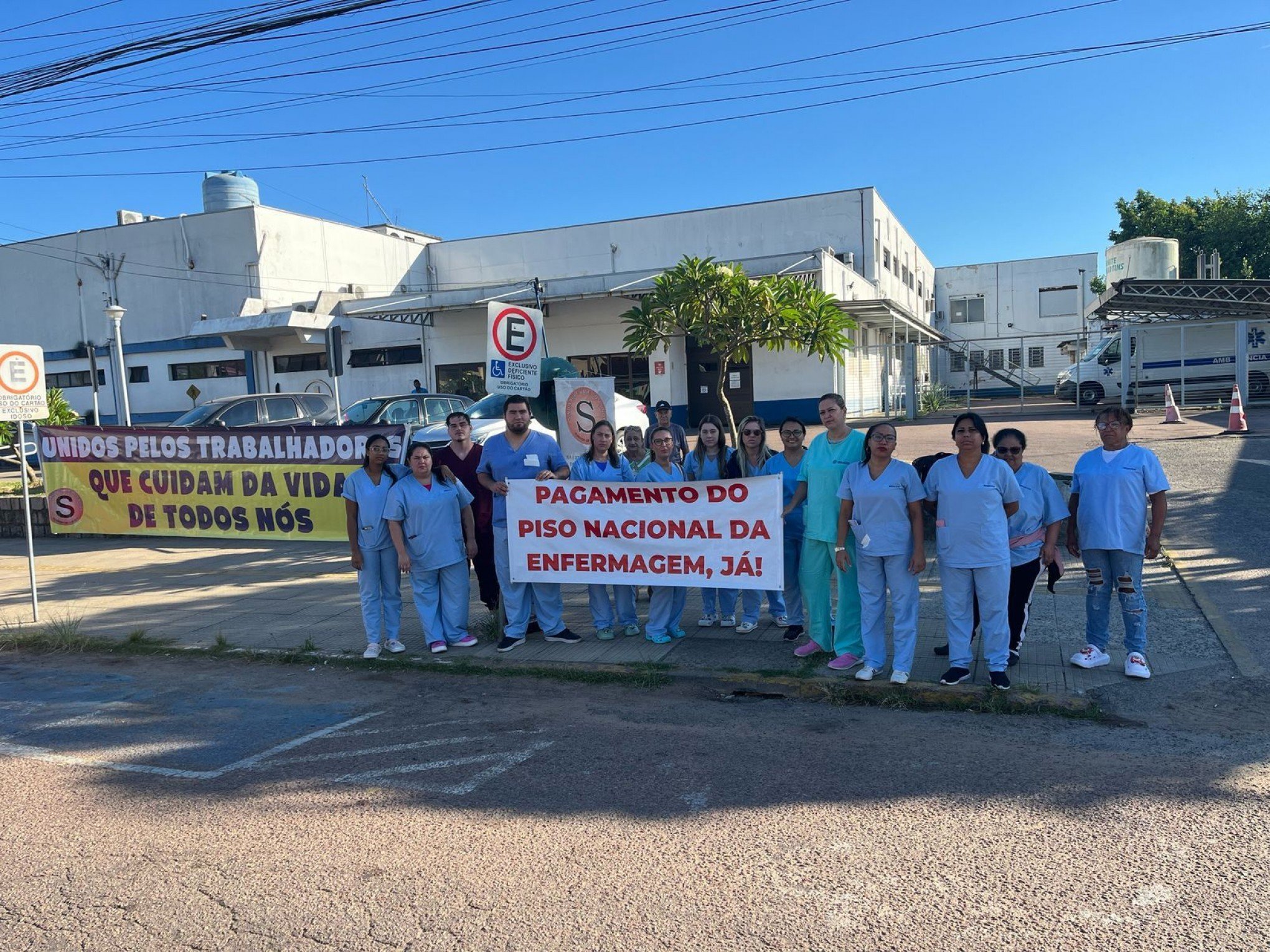 Atrasos em parcelas do piso causam paralisação em hospital do Vale do Sinos