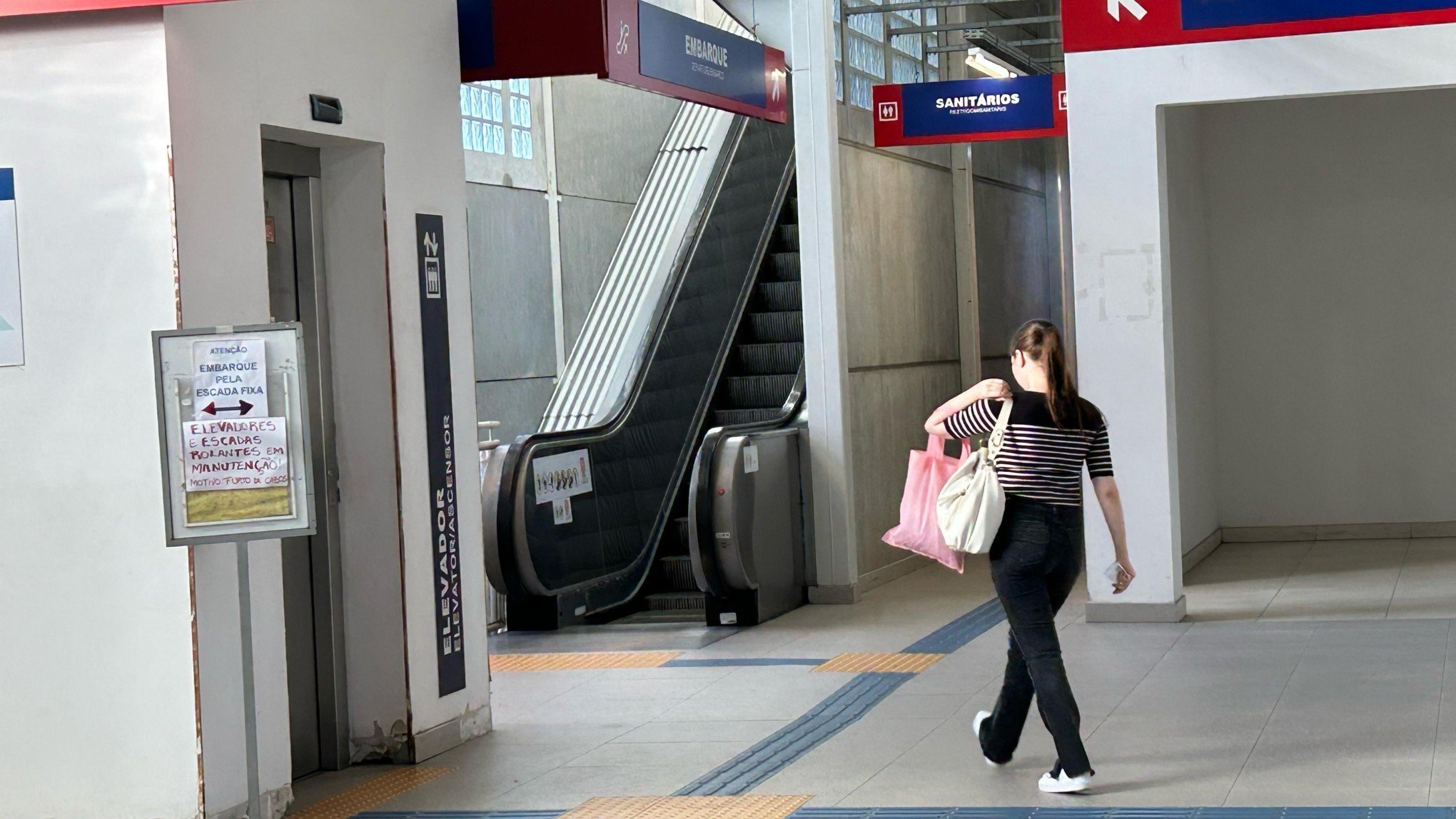 TRENSURB: Encaminhada solução para que elevadores e escadas rolantes voltem a funcionar em Novo Hamburgo