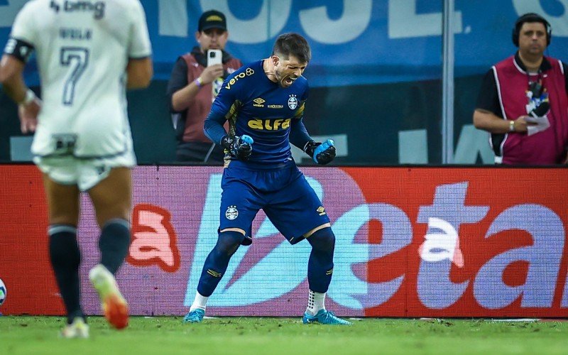 Volpi foi o destaque do Grêmio no jogo | abc+