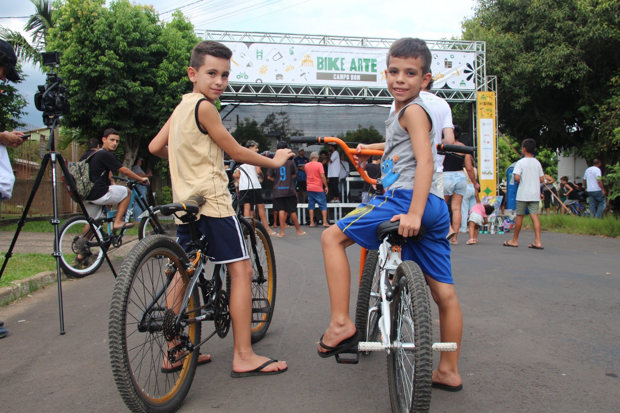 Campo Bom reúne cultura, mobilidade e sustentabilidade no Festival Bike Arte Brasil