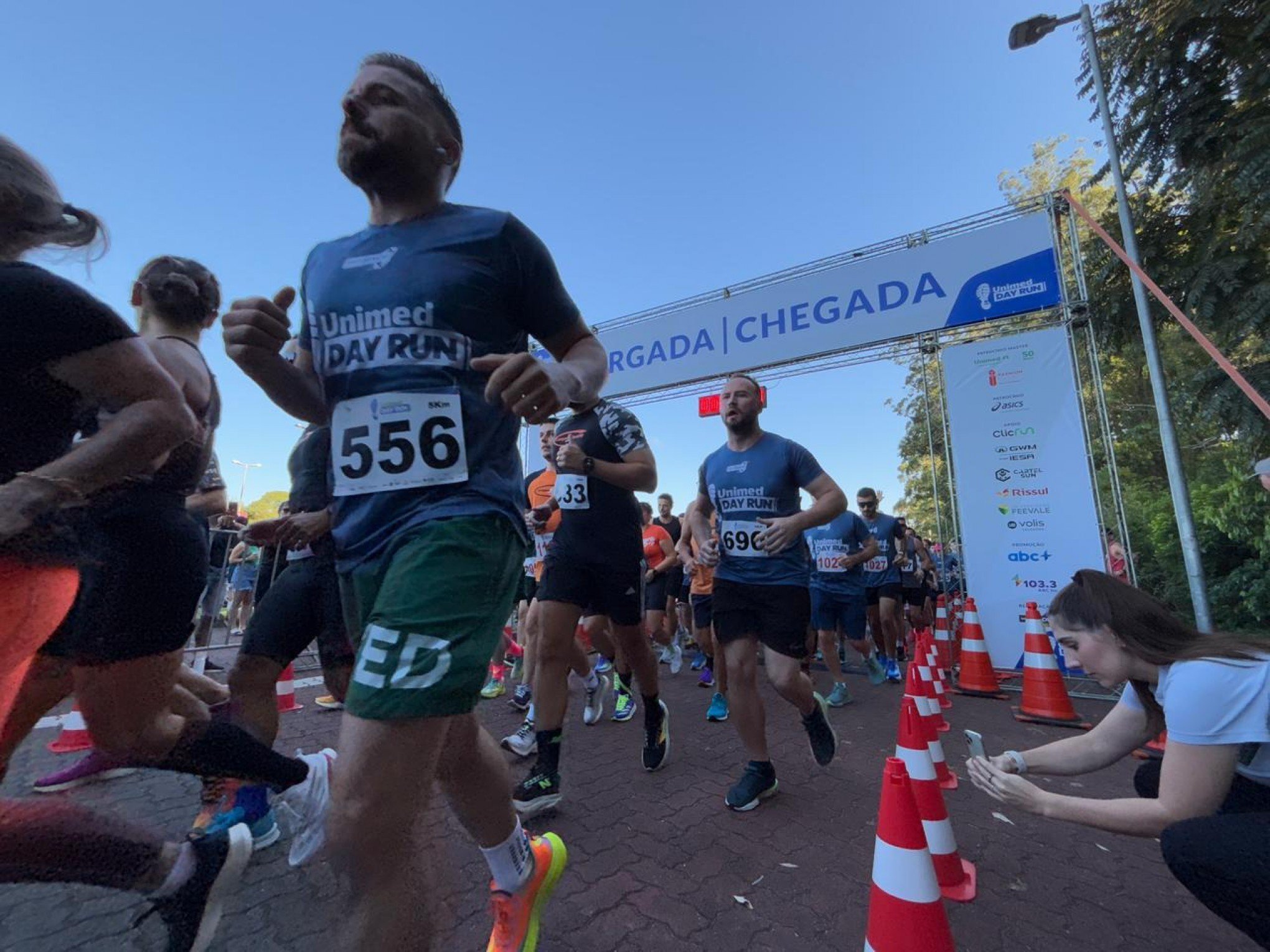 Unimed Day Run movimenta a manhã de domingo em Novo Hamburgo