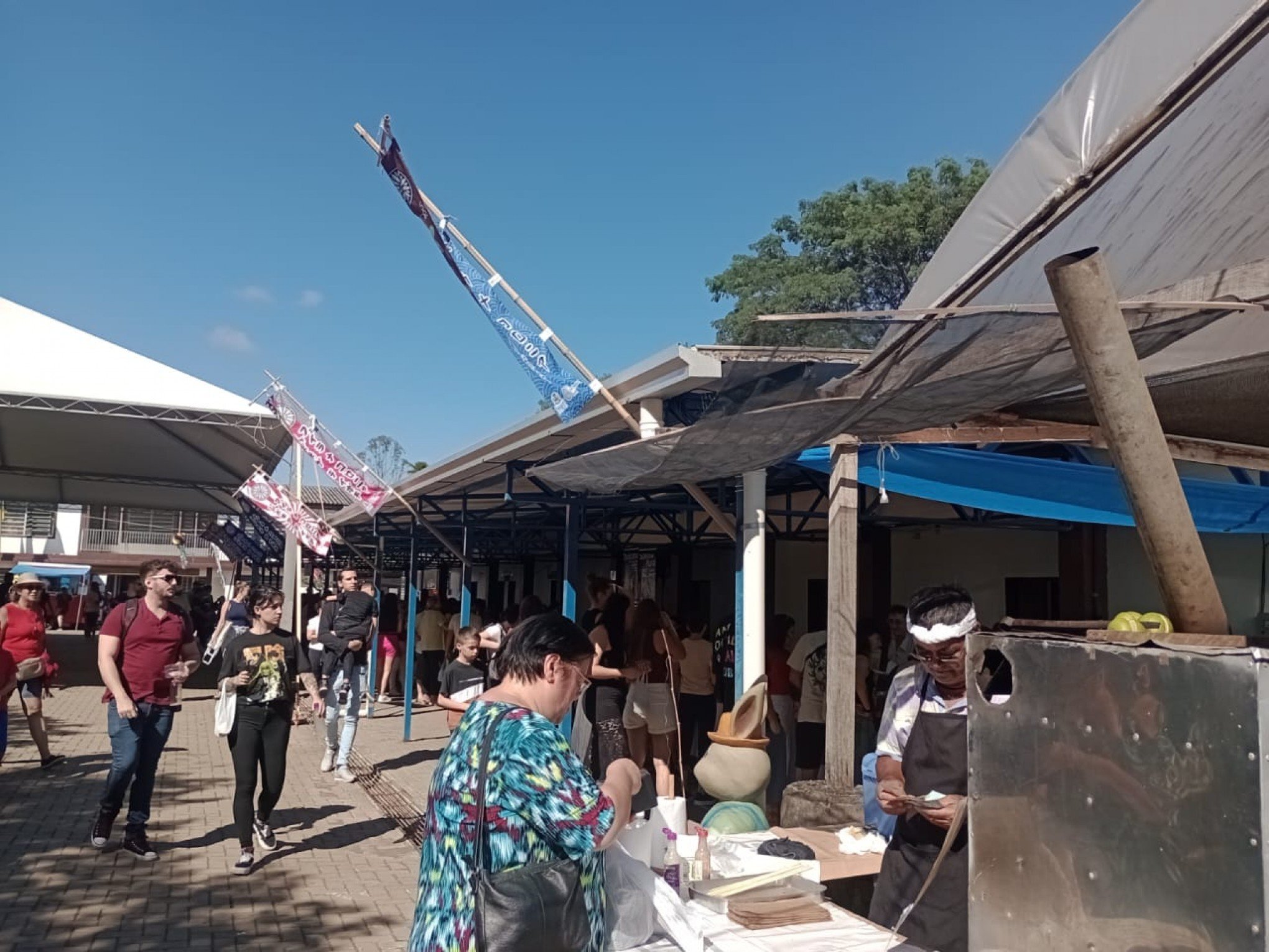 Feira na Colônia Japonesa movimenta o domingo e terá mudanças em abril