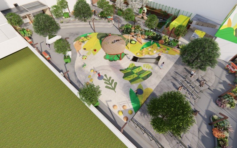 Projeto da nova área de lazer do Park Shopping Canoas | abc+