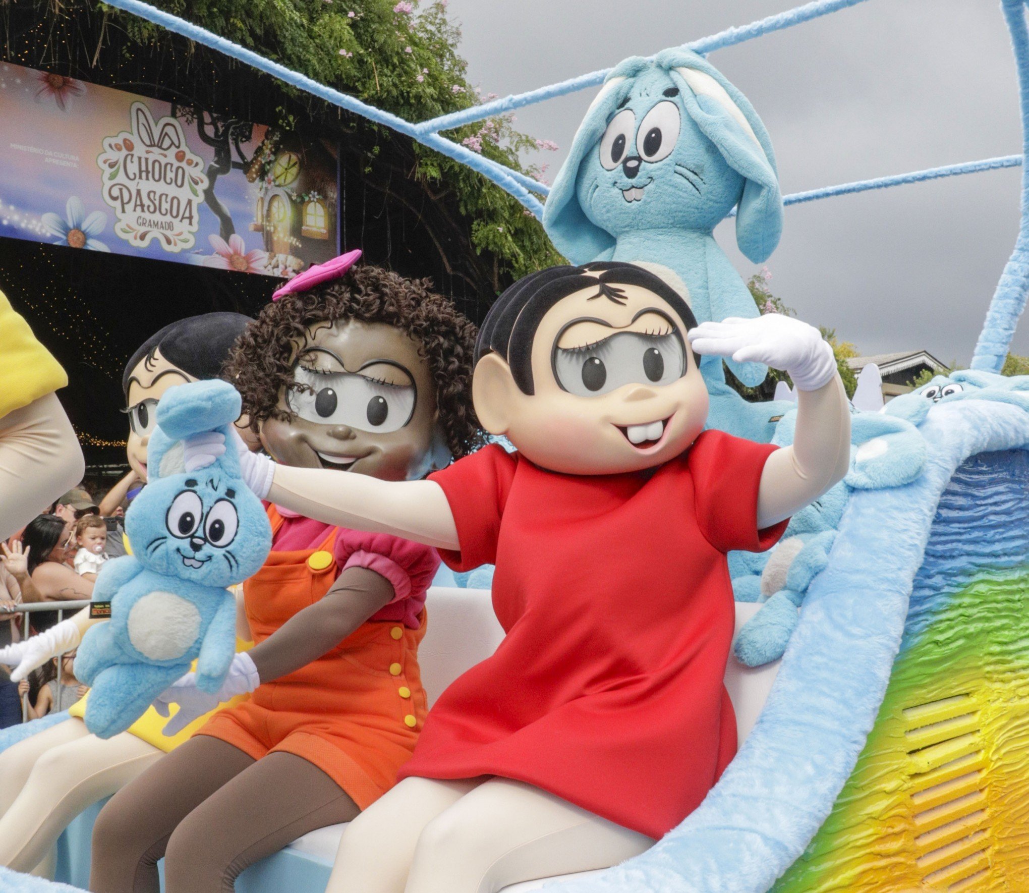 CHOCOPÁSCOA GRAMADO: Desfile temático terá presença da Turma da Mônica