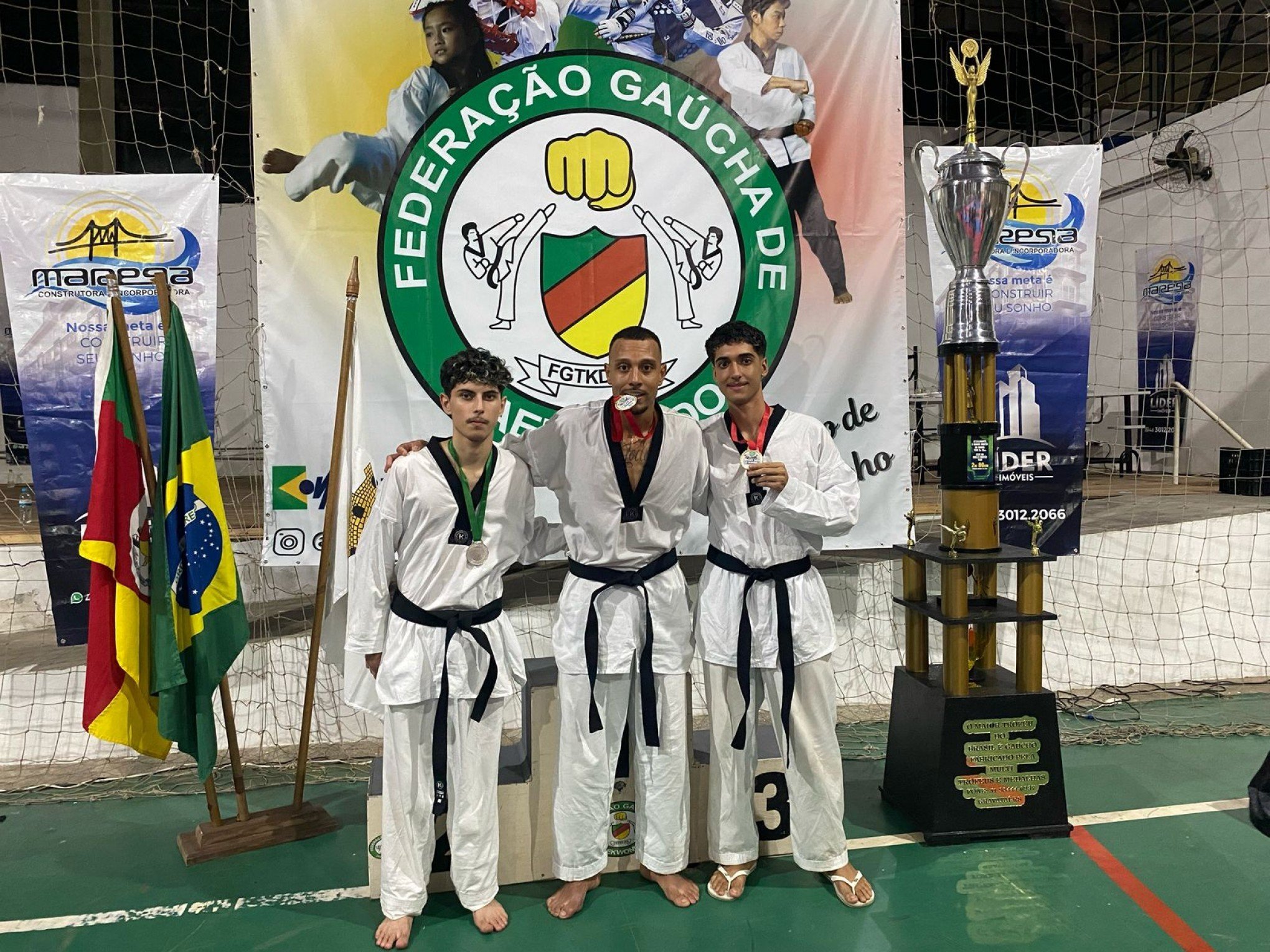 Após superar o drama das enchentes, Taekwondo de Canoas brilha no Campeonato Gaúcho