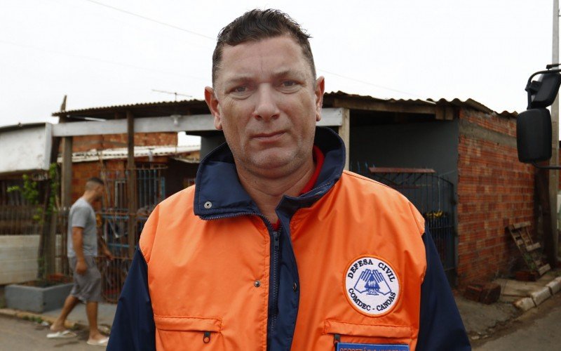 À frente da Defesa Civil de Canoas, Vanderlei Marcos garante que equipes irão atender à demanda