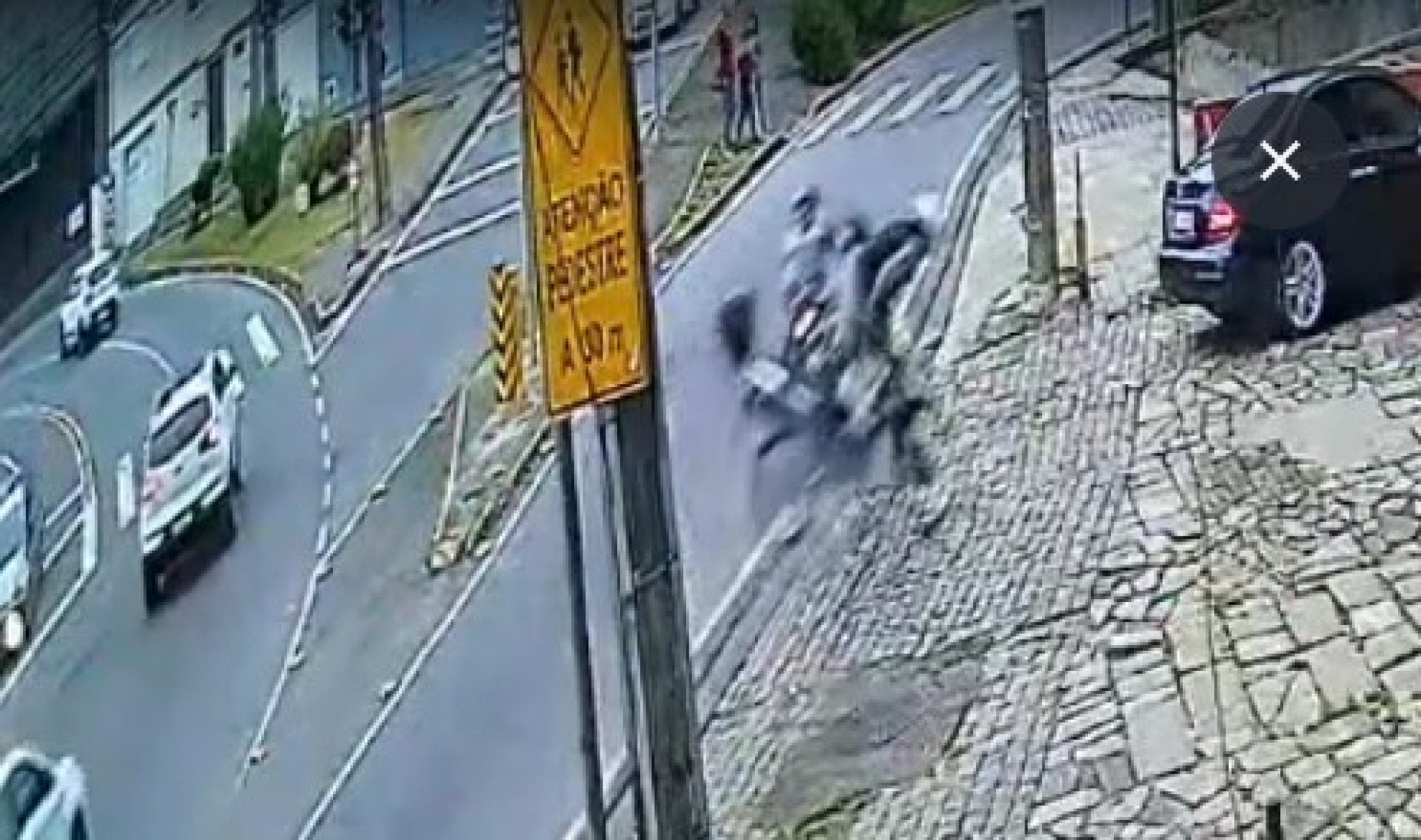 VÍDEO: Imagens mostram momento da colisão que matou policial durante perseguição