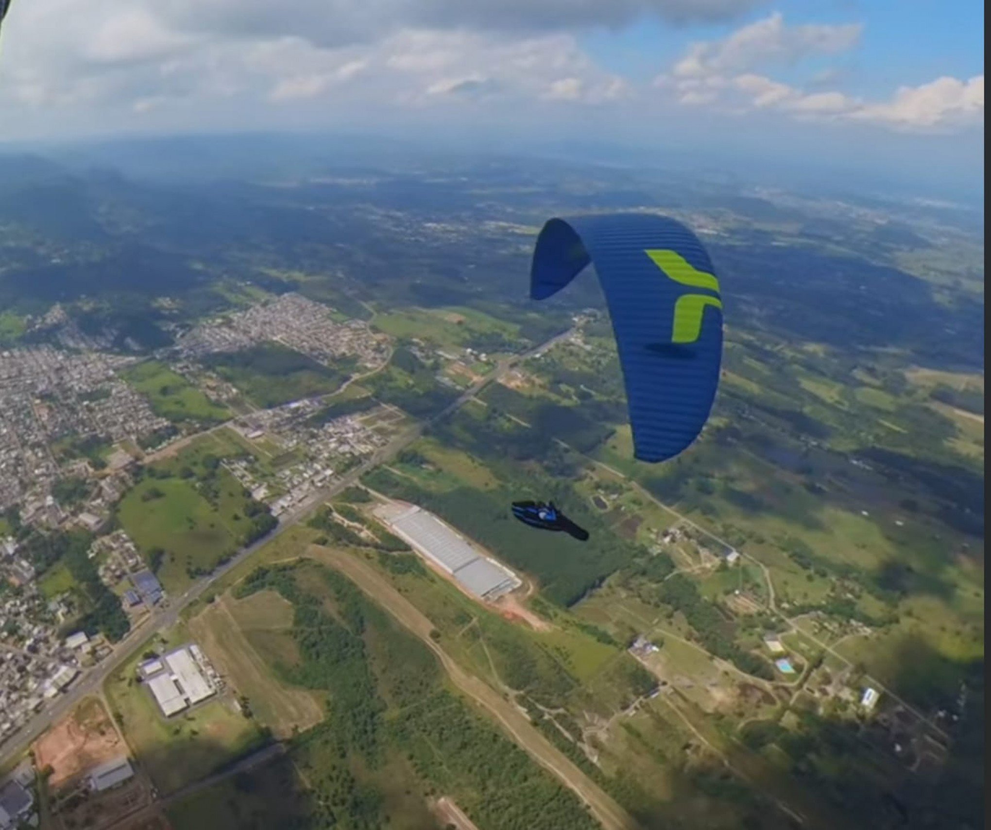 Gramadense está no topo do ranking sul-brasileiro de parapente