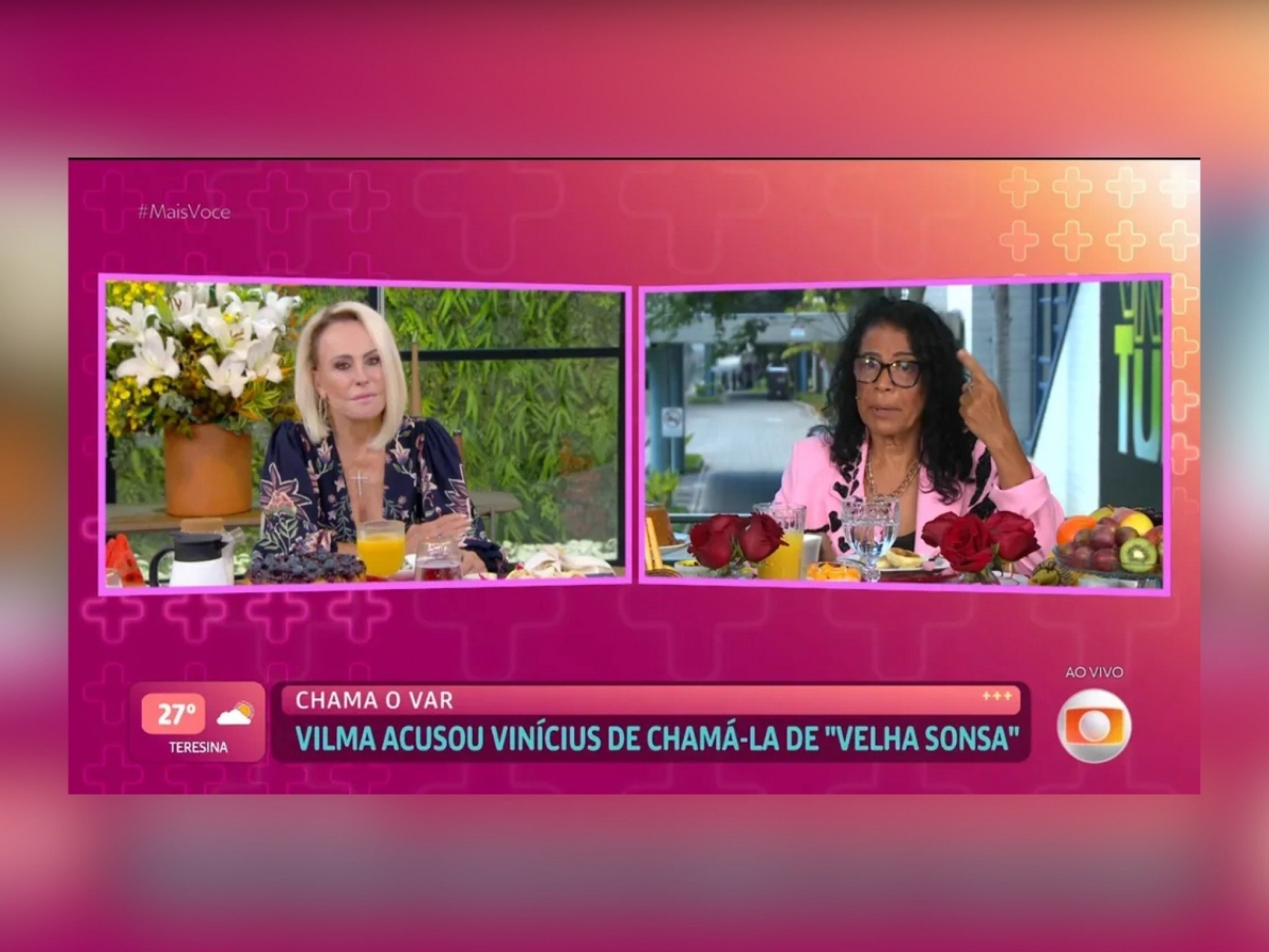 BBB: Vilma é confrontada sobre supostamente ter sido chamada de  velha sonsa por Vinícius e fala sobre Aline
