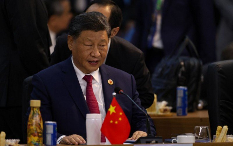 O presidente da China, Xi Jinping durante abertura do G20, no MAM, na zona central da capital fluminense | abc+