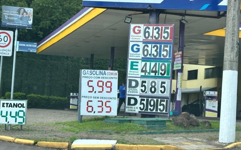 Gasolina volta a subir em Novo Hamburgo (04/04/25) | abc+
