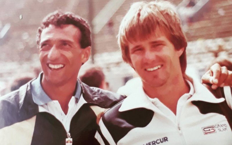 Givaldo Barbosa e Ivan Kley conquistaram o título de duplas do ATP de Madri em 1985 | abc+