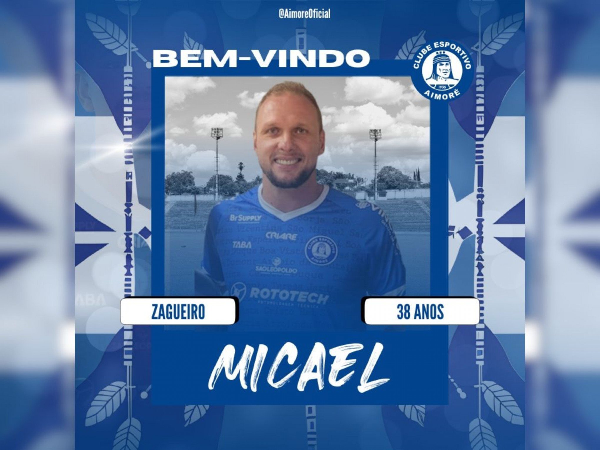 Aimoré anuncia retorno de zagueiro Micael
