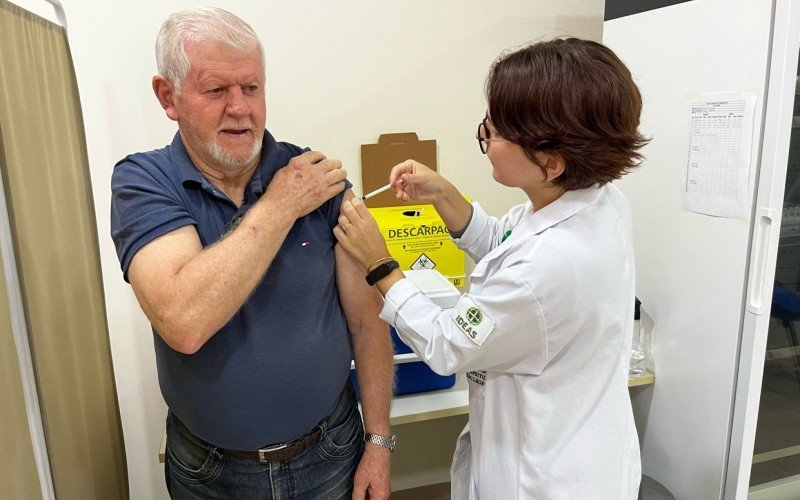 Vacinação contra a gripe teve início no dia 7 de abril em São Leopoldo 
