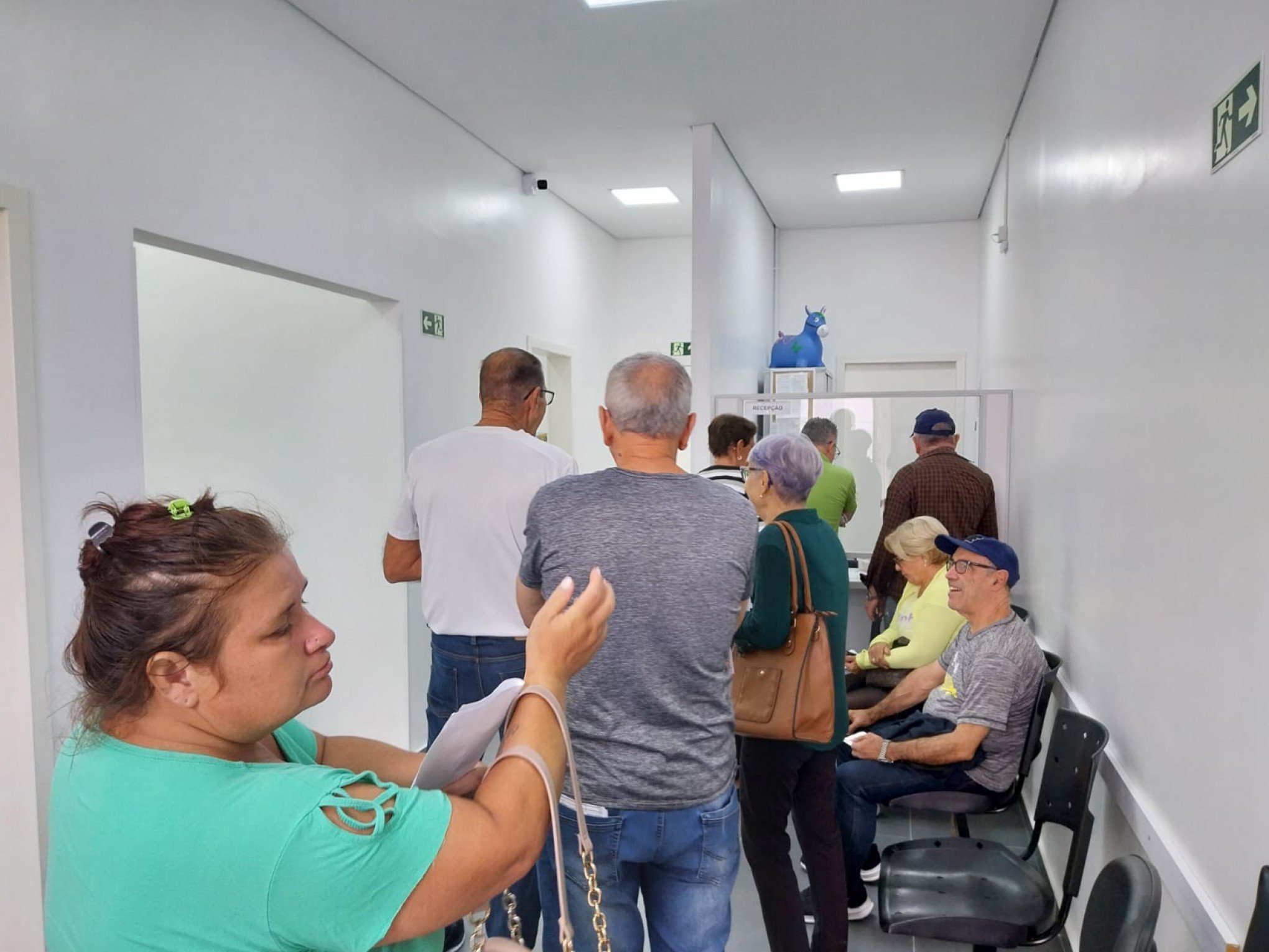 GRIPE: Idosos são os que mais procuram vacina contra nesta segunda-feira