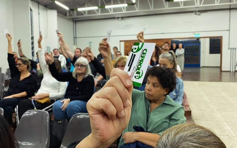Assembleia do Ceprol foi realizada na noite de segunda-feira (7), no Colégio São Luís