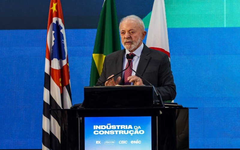 Presidente Lula durante abertura do encontro internacional da indústria da construção | abc+