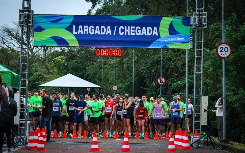 Corrida do Sesi realizada no I Fashion Outlet de Novo Hamburgo em 2024. | abc+