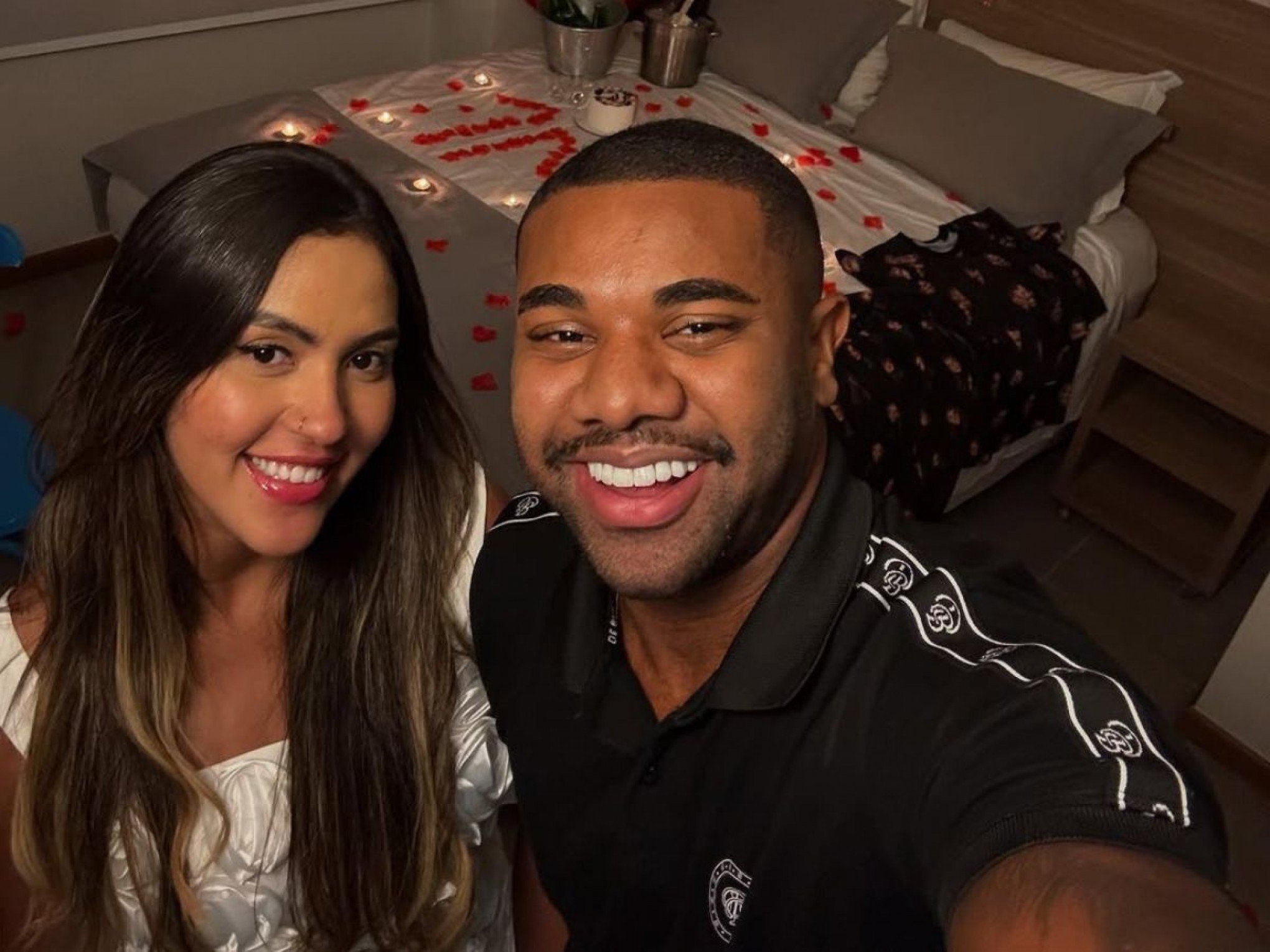 "Ela quer ficar sozinha": Grávida do primeiro filho do casal, namorada do ex-BBB Davi Brito pede tempo no relacionamento