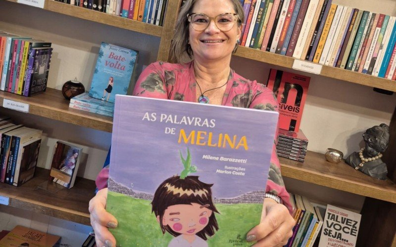 Escritora Milene Barazzetti, de São Leopoldo, lança novo livro neste domingo