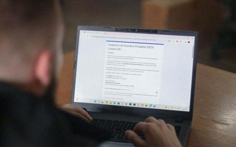 Formulário on-line para cadastramento de eventos foi criado em Canela