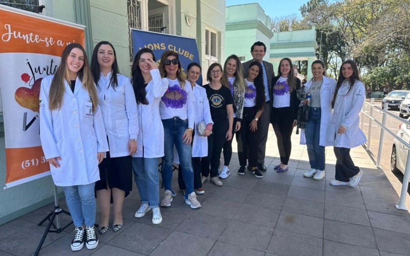 Mutirão de dermatologia em São Leopoldo, em 2023. | abc+