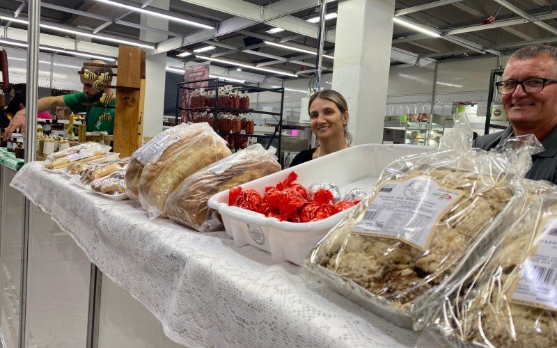 Agricultura familiar também está presente na feira | abc+