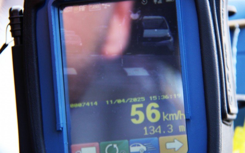 Radar pode detectar a velocidade há mais de um quilômetro de distância