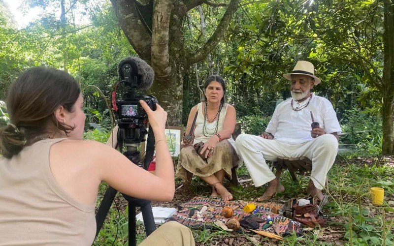 Gravações do curta-metragem Chama de Alegria | abc+