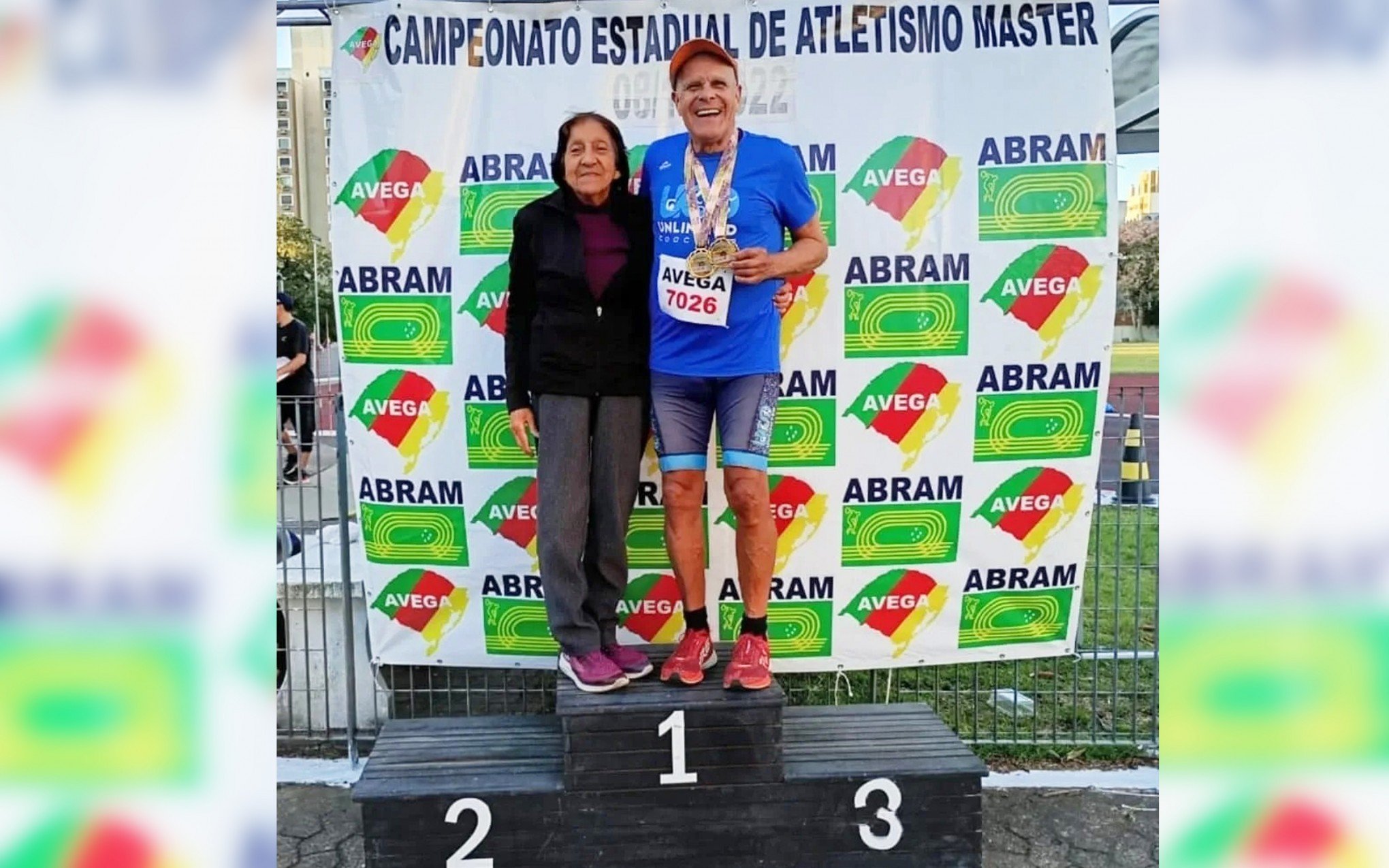 Atleta de Novo Hamburgo vence cinco medalhas de ouros em competição de atletismo