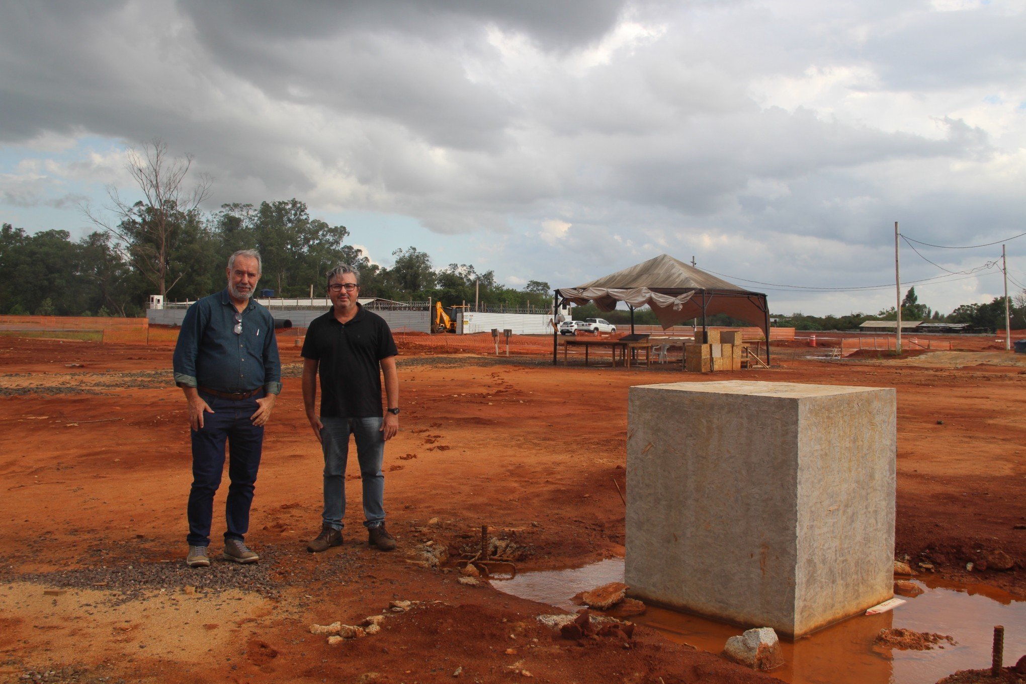 ETE Luiz Rau deve acelerar obras ainda em abril após testes de fundação, com previsão de inauguração em 2026
