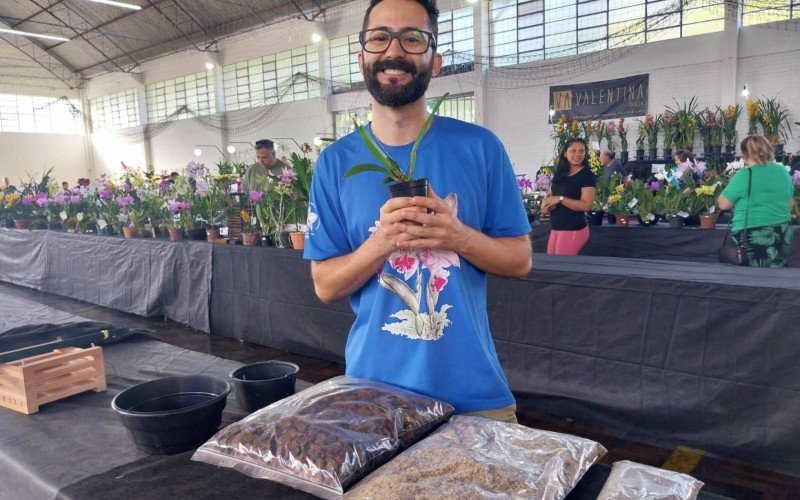 Doutor em qualidade ambiental, o biólogo Delio Endres Júnior, tem dicas de plantio de orquídea | abc+