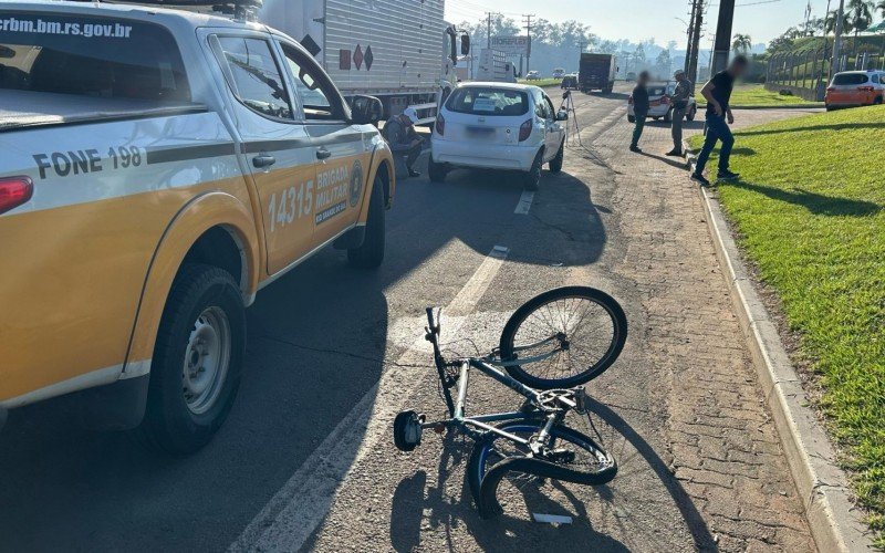 RS-240: Ciclista fica gravemente ferido após ser atingido por carro | abc+