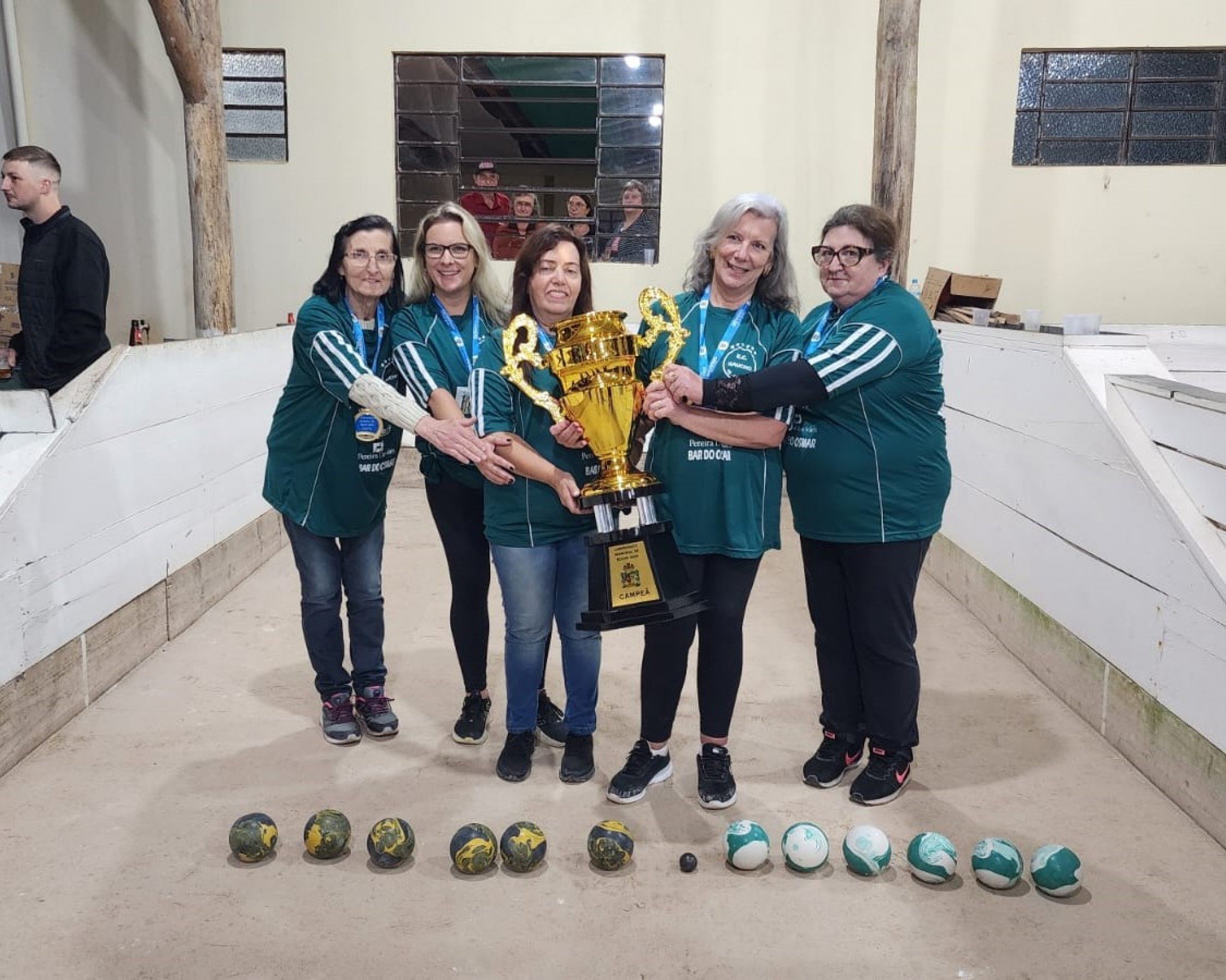 Campeonato Municipal de Bocha em Trio Feminino tem grande campeã em Gramado