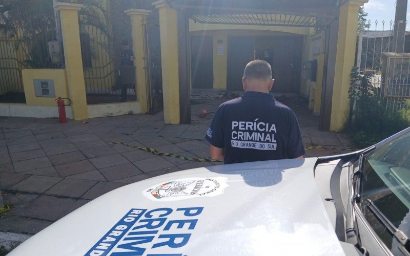 Técnicos do IGP estiveram no local, na manhã desta terça-feira (15), a pedido da Polícia Civil